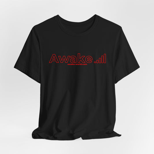 Awake Jersey Short Sleeve Tee (Red Signal)